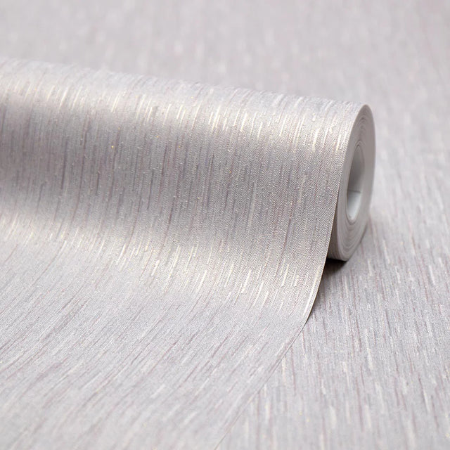 Francesca Wallpaper in Glittering Grey