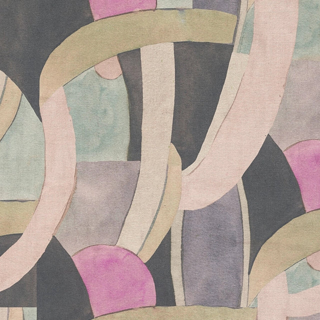 Lucid Flow Wallpaper in Multicolour on Sand