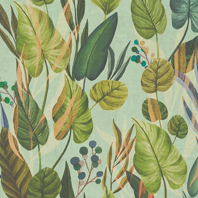 Nature's Embrace Wallpaper in Green