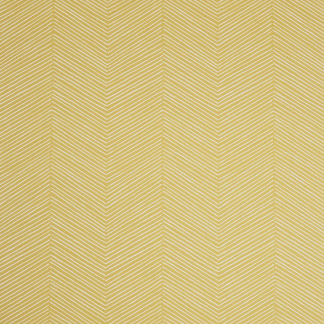 Arrow Weave Wallpaper in Ochre