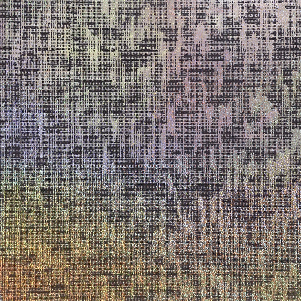 Holographic Texture Wallpaper in Charcoal