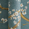 Oriental Blossom Wallpaper in Teal