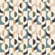 Abstract Circles Wallpaper in Cool Tones