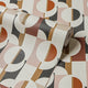 Abstract Circles Wallpaper in Warm Tones
