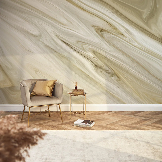 Alessandro Full Wall Mural in Neutral