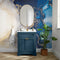 Amalfi Full Wall Mural in Navy and Gold