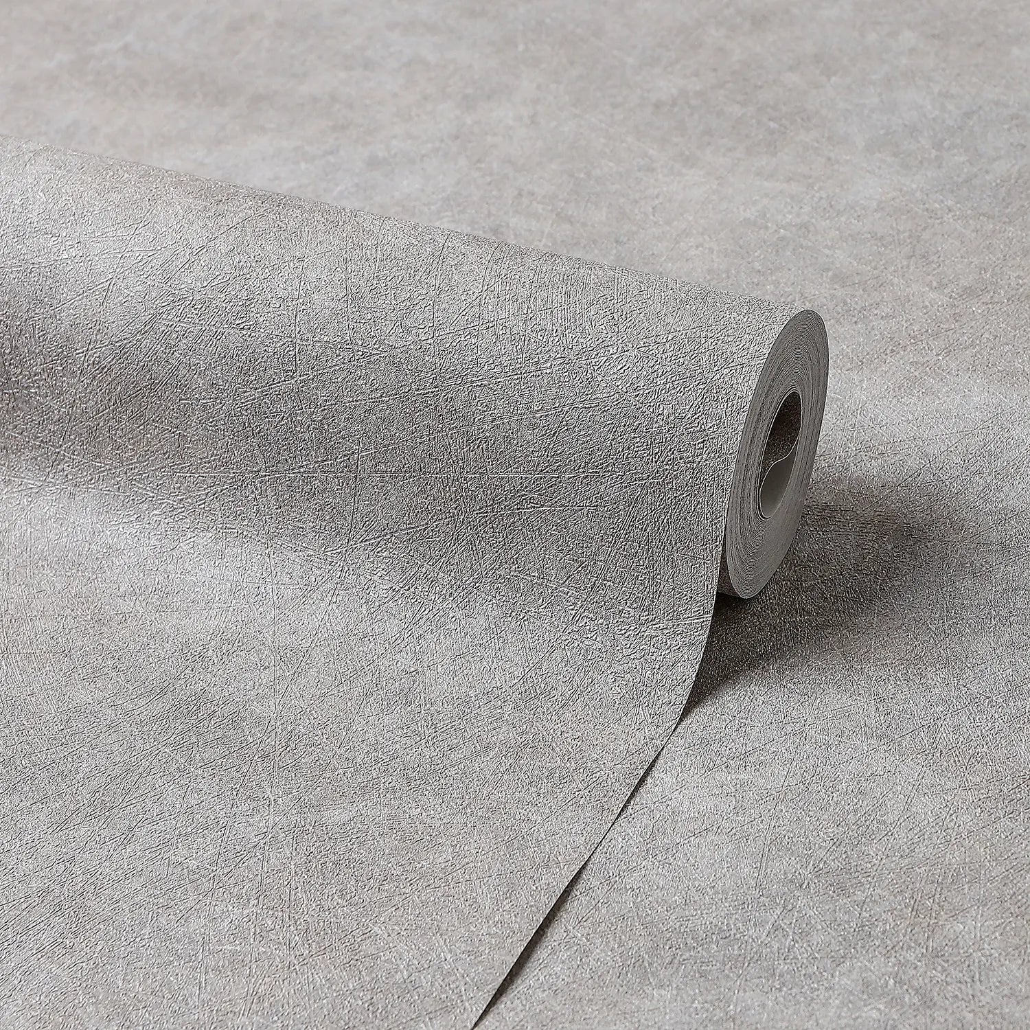 Arctic Grain Wallpaper in Light Grey