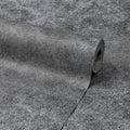 Arctic Grain Wallpaper in Slate and Silver