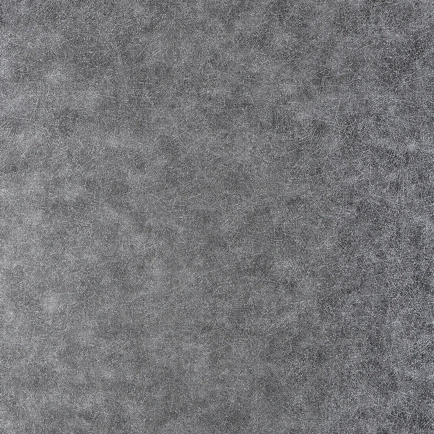 Arctic Grain Wallpaper in Slate and Silver