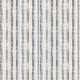 Artisan Stripe Wallpaper in Blue on Cream