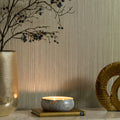 Aurous Metallic Wallpaper in Gold