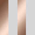 Sample of Ava Stripe Wallpaper in Grey and Copper
