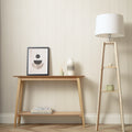 Beadboard Panel Wallpaper in Ivory Cream