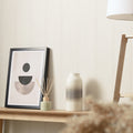 Beadboard Panel Wallpaper in Ivory Cream