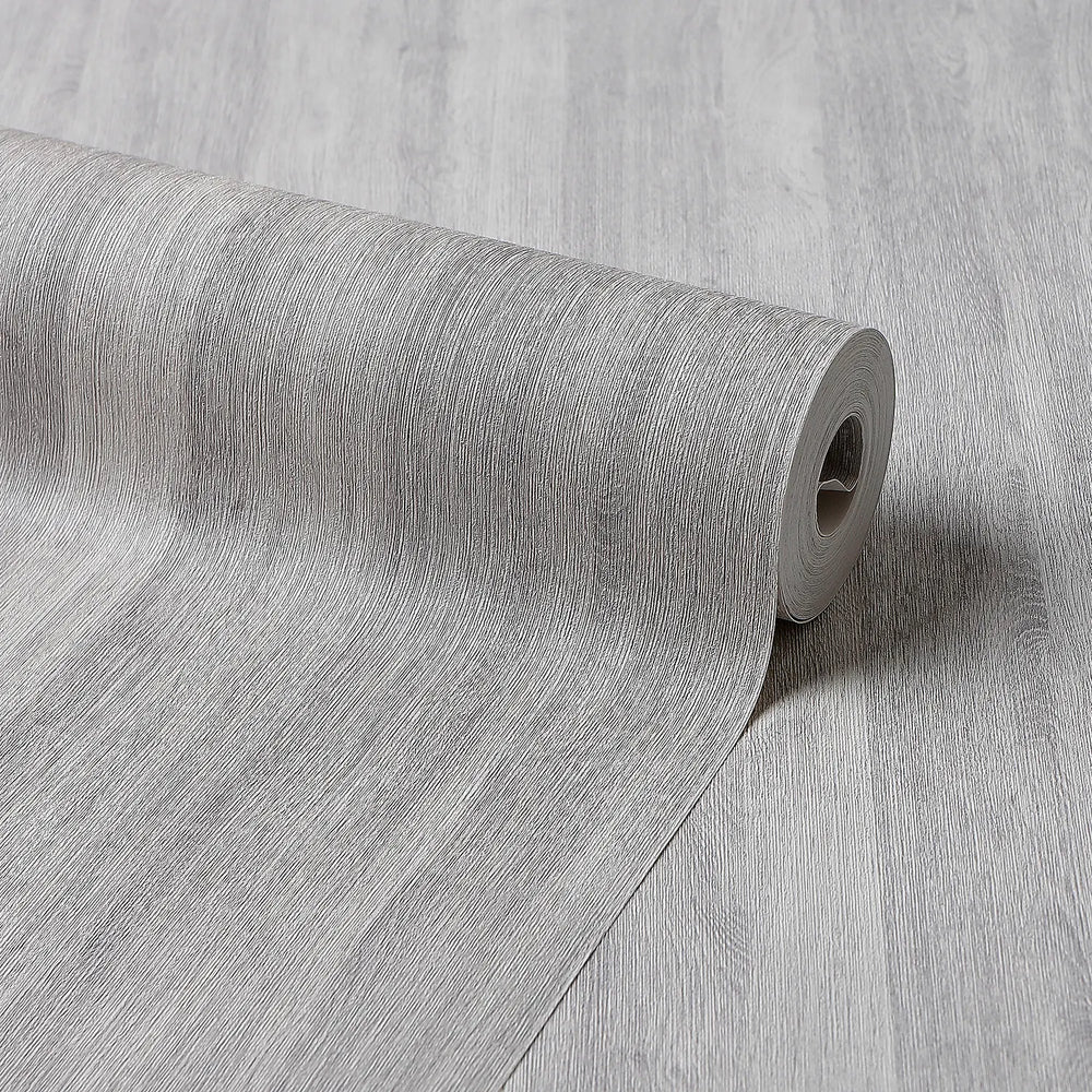 Boardwalk Wallpaper in White