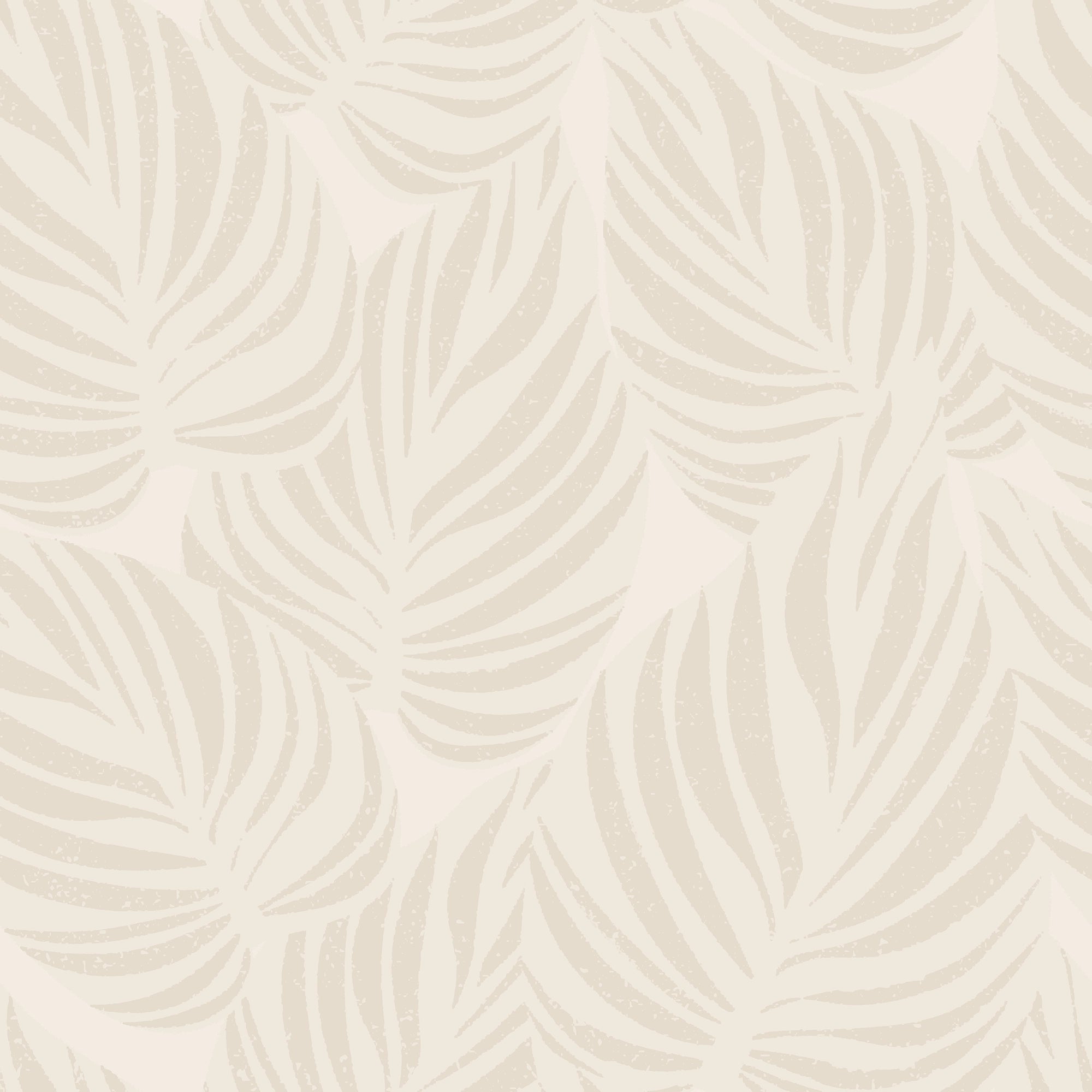 Broad Leaf Wallpaper in Almond Latte