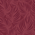 Broad Leaf Wallpaper in Ruby