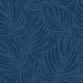 Broad Leaf Wallpaper in Sapphire