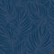 Broad Leaf Wallpaper in Sapphire