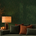 Broad Leaf Wallpaper in Jade