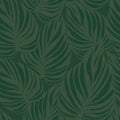 Broad Leaf Wallpaper in Jade
