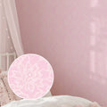 Chantilly Lace Wallpaper in Pink