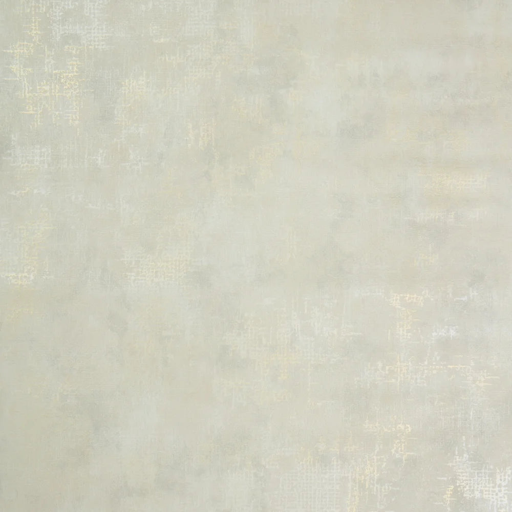 Sample of Concrete Couture Wallpaper in Cream and Gold