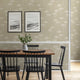 Delicate Palm Wallpaper in Taupe