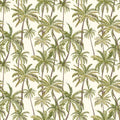 Vintage Palm Wallpaper in Green