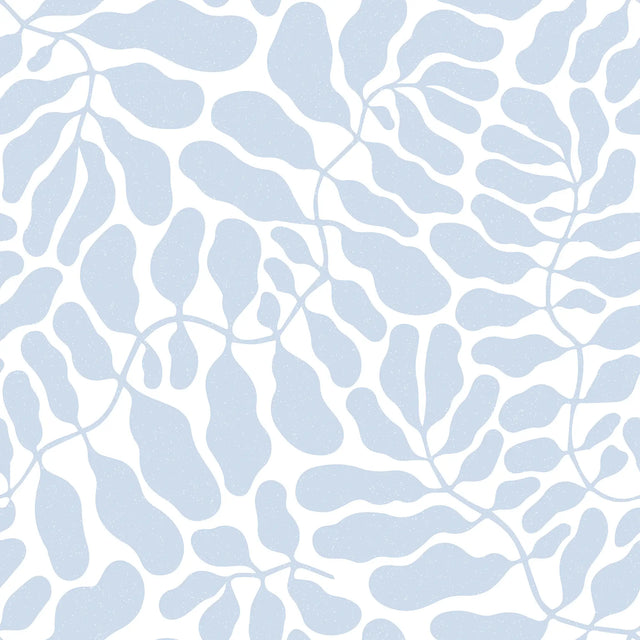 Coral Reef Wallpaper in Blue