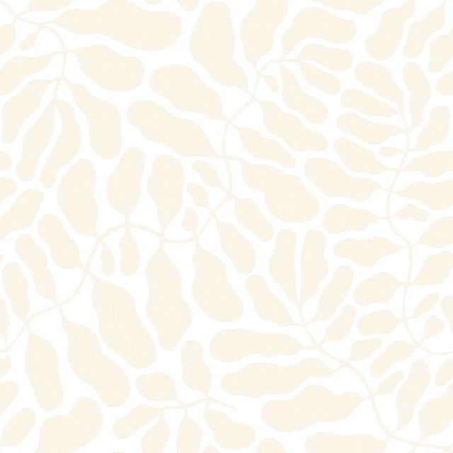 Coral Reef Wallpaper in Ivory