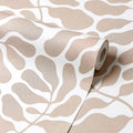 Coral Reef Wallpaper in Light Terracotta