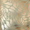 Coral Reef Wallpaper in Sage Green with Gold Foil