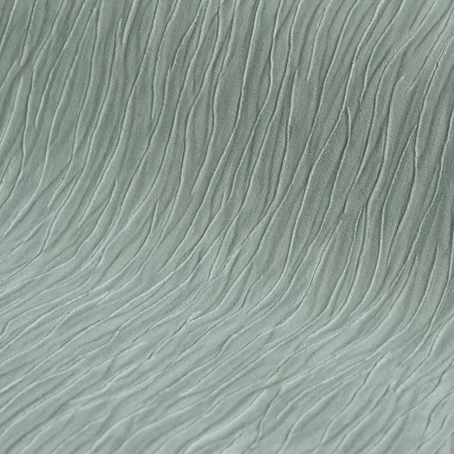 Crushed Silk Wallpaper in Duck Egg
