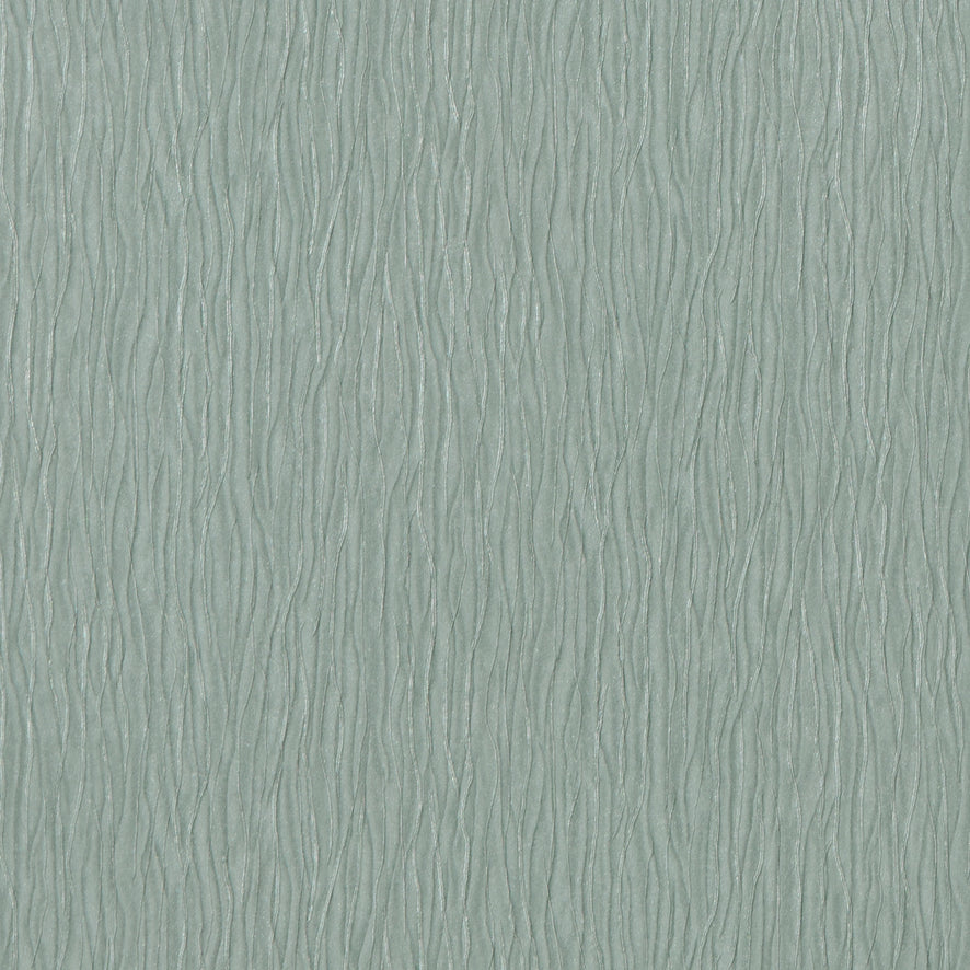 Crushed Silk Wallpaper in Duck Egg