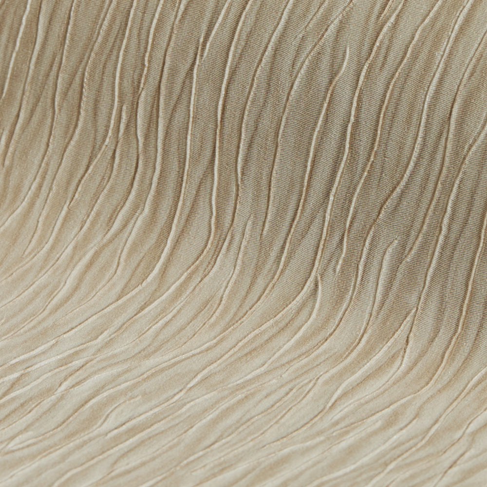 Crushed Silk Wallpaper in Latte