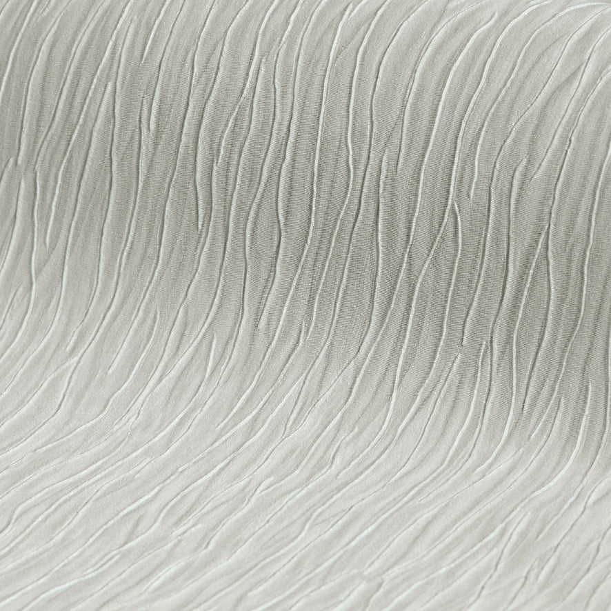 Crushed Silk Wallpaper in Light Grey