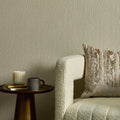 Crushed Silk Wallpaper in Natural