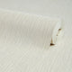 Crushed Silk Wallpaper in Off White