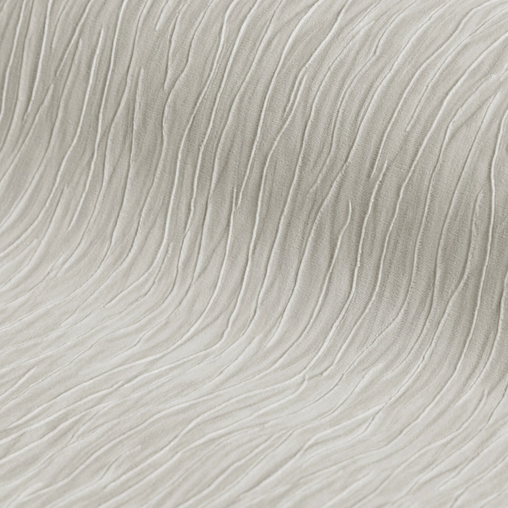 Crushed Silk Wallpaper in Stone