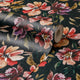 Deep Petal Drift Wallpaper in Deep Green