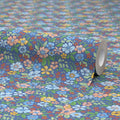 Ditsy Gardenia Wallpaper in Blue