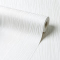 Elena Wallpaper in Ivory with Gold Metallic