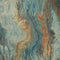 Etna Metallic Wallpaper in Blue and Gold
