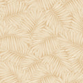 Fern Leaf Wallpaper in Caramel Latte