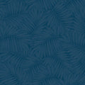 Fern Leaf Wallpaper in Sapphire