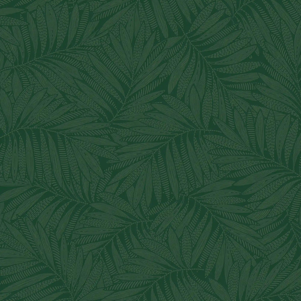 Fern Leaf Wallpaper in Jade