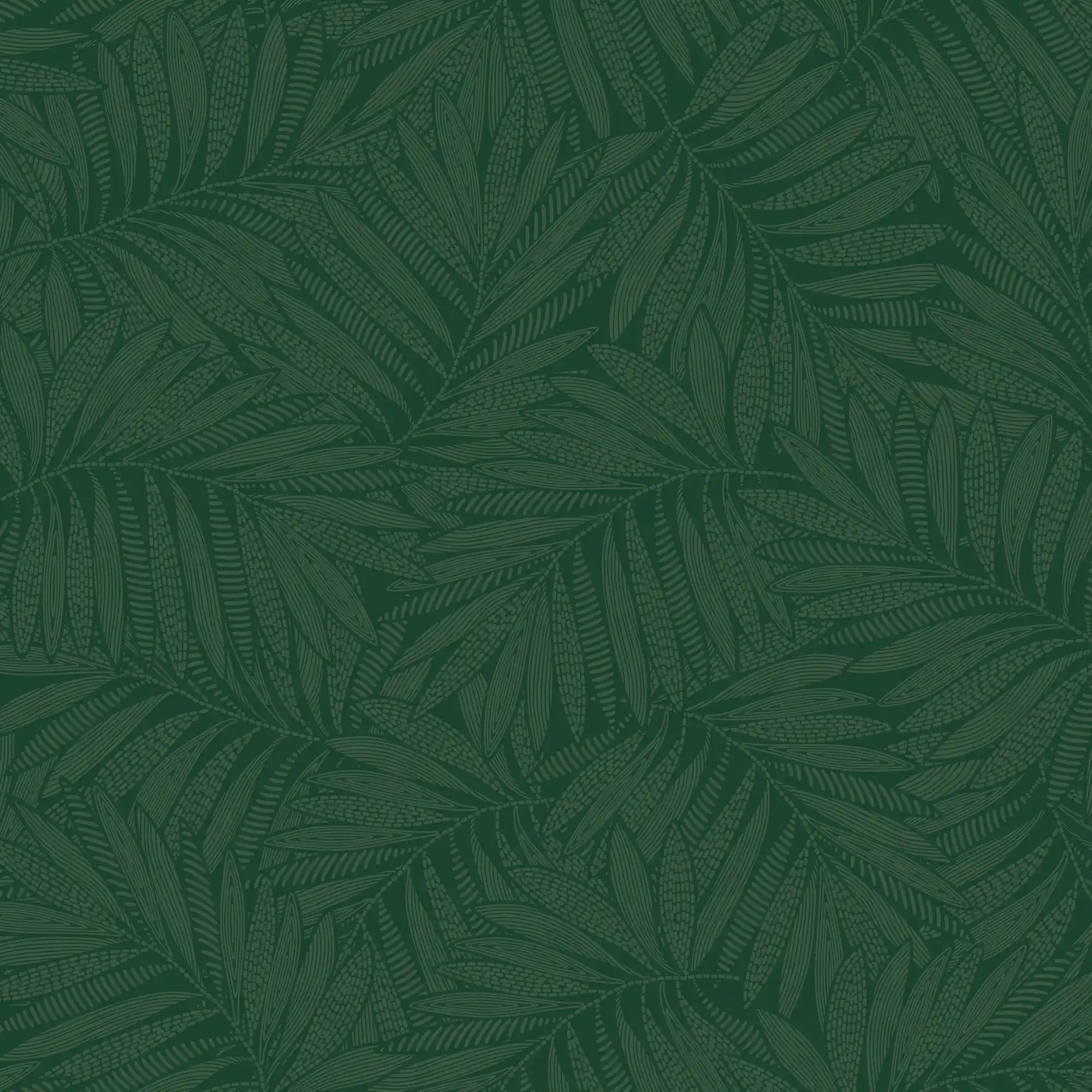 Fern Leaf Wallpaper in Jade