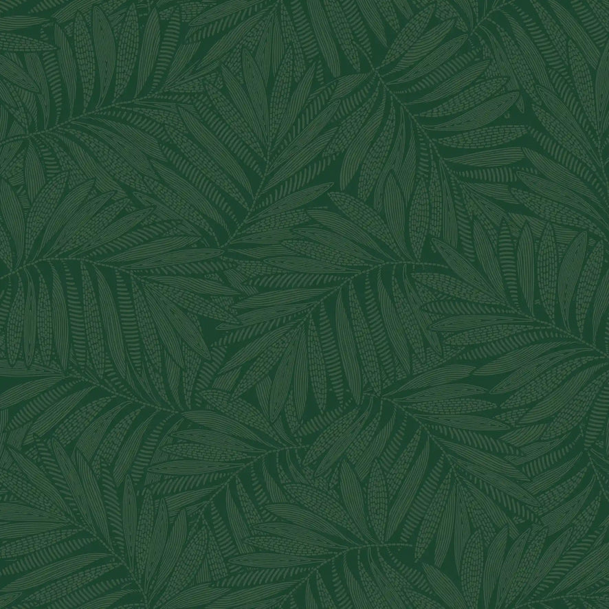 Fern Leaf Wallpaper in Jade