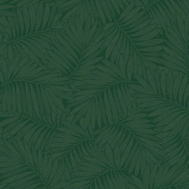Fern Leaf Wallpaper in Jade